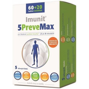 Simply You Imunit 5PreveMax nukleotidy+betaglukan 80 tablet