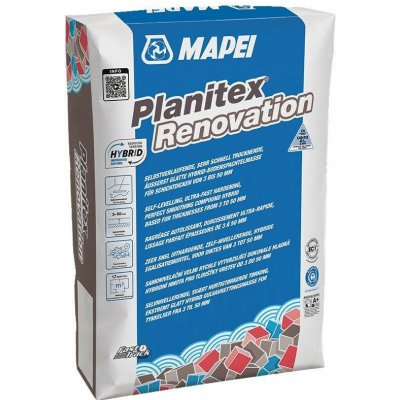 MAPEI Planitex Renovation renovační samonivelační stěrka na podlahy 25 kg Bílá – Sleviste.cz