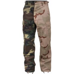 Kalhoty Rothco dvoubarevné BDU woodland 3-Col desert