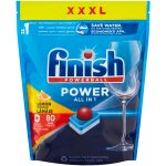 Finish Power All in 1 tablety do myčky nádobí Lemon Sparkle 80 ks 1280 g – Zboží Dáma