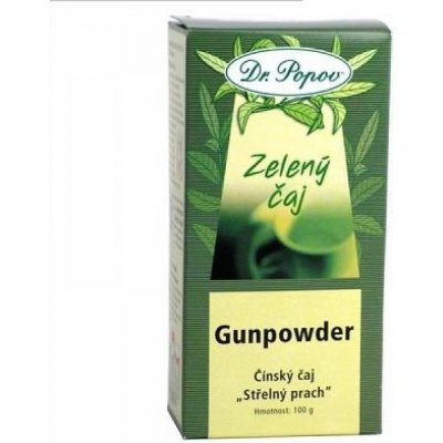 Dr.Popov Gunpowder zelený 100 g – Zbozi.Blesk.cz