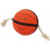 Hračka pro psa KARLIE-FLAMINGO Action Ball basketbalový míč s provazy 24 cm