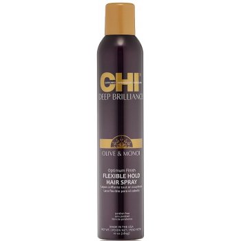 Chi Deep Brilliance Optimum Finish Flexible Hold Hairspray 296 ml