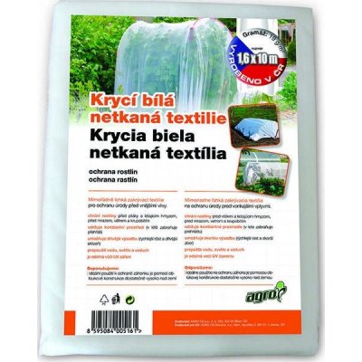 Agro AGRO Krycí netkaná textilie 1,6x10 m – Zbozi.Blesk.cz