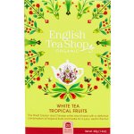 English Tea Shop Bio Čaj Bílý s tropickým ovocem 20 sáčků – Sleviste.cz