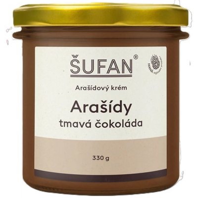 Šufan Arašídy s tmavou čokoládou 330 g – Zbozi.Blesk.cz