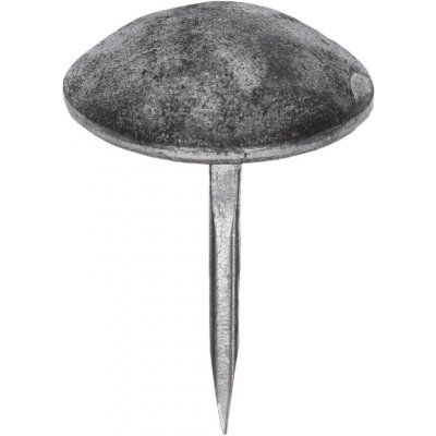 Ozdobný kovaný hřebík, hlavička ø 31x12 mm, hrot 3x2x34 mm, bez povrchové úpravy – HobbyKompas.cz