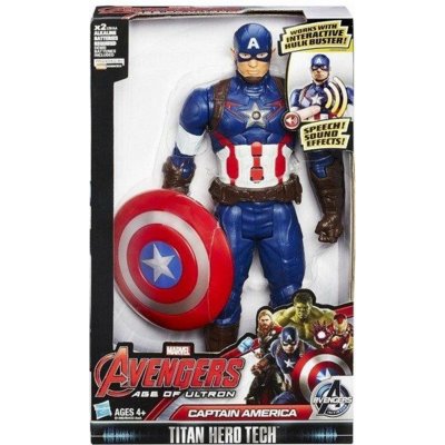 Hasbro Kapitán Amerika John Walker Titan Hero Avengers ZVUKY – Zboží Mobilmania