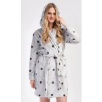 Vienetta Secret Puntík dámský župan krátký s kapucí – Zboží Dáma