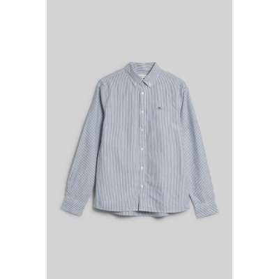 Gant Oxford Striped B.D. Shirt modrá – Zboží Dáma