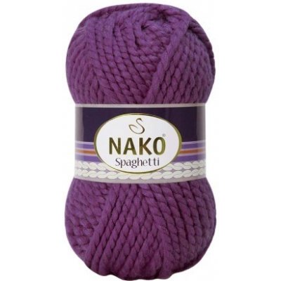 Nako Pletací příze Nako Spaghetti 3853 - fialová