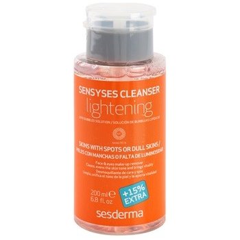 Sesderma Sensyses Cleanser Lightening odličovač make-upu pro pleť s hyperpigmentací (Nanotech) 200 ml