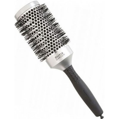 Olivia Garden, Essentials Blowout antistatická kefa na tvarovanie vlasov Classic Silver 55 mm – Zbozi.Blesk.cz