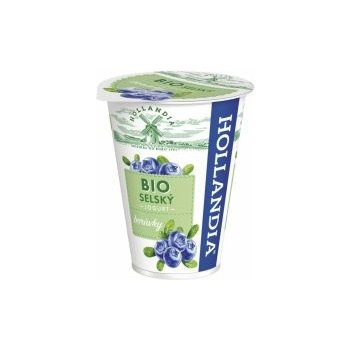 Hollandia Bio selský jogurt borůvky 180 g