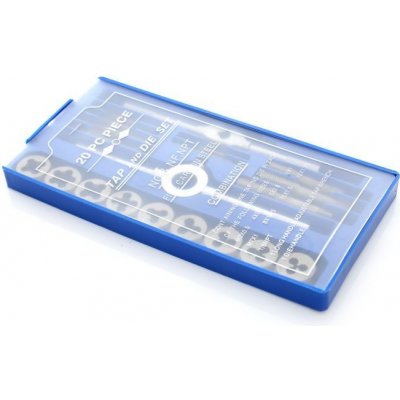 Sada závitníků, závitových oček a vratidel, 20 ks, Kraft&Dele KD10288 – Zboží Mobilmania