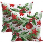 Xpose bavlna Vánoční CESMÍNA 40 x 40 cm 2ks – Sleviste.cz