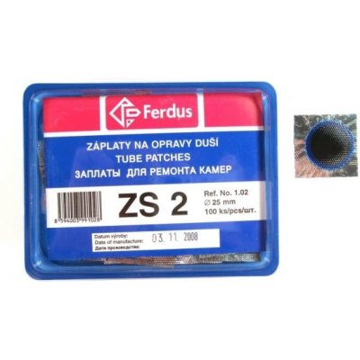 Ferdus ZS 2 záplata 25 mm 1 ks