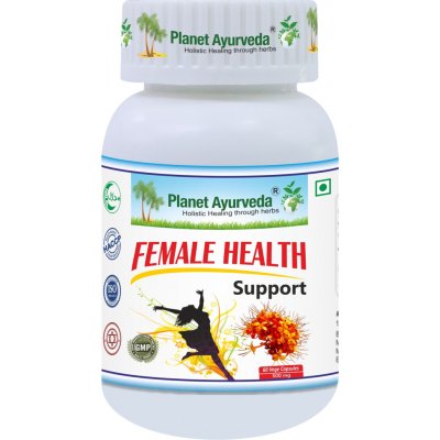 Planet Ayurveda Female Health Support Podpora zdraví žen extrakt 500 mg 60 kapslí – Hledejceny.cz