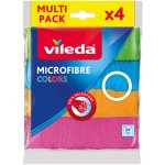 Vileda Multiquattro Colors 164519 hadřík 36 × 34 cm 4 ks – Hledejceny.cz