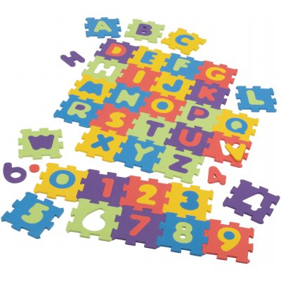 LUPILU Puzzlové podložky (čísla a písmena) – Hledejceny.cz