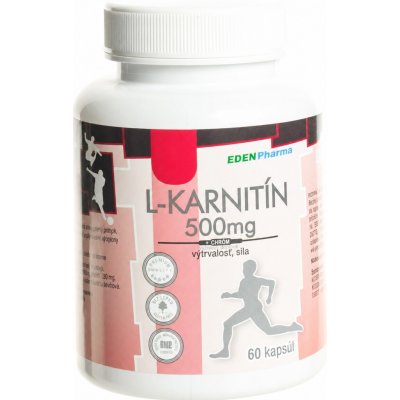 EdenPharma L-KARNITIN 500 mg 60 kapslí – Hledejceny.cz