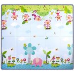 iMex Toys Skládací oboustranná podložka Jungle – Zboží Dáma