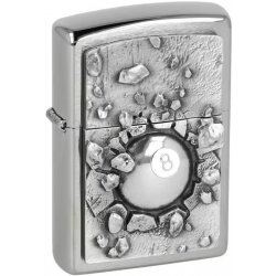 Zippo Eight Ball broušený