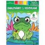 Omalovánky s vodovkami CONCORDE Veselá zvířátka A4 – Zboží Mobilmania