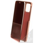 Pouzdro 1Mcz Clear View flipové Samsung Galaxy M31s růžové – Zboží Mobilmania