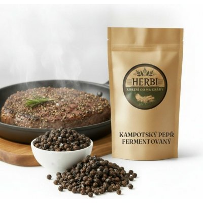 Herbi Kampotský pepř fermentovaný - zelený celý, 25 g – Hledejceny.cz