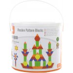 Viga Dřevěná stavebnice 250 kostek – Zboží Dáma