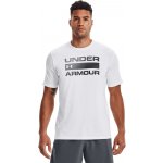 Under Armour TEAM ISSUE WORDMARK SS bílé 1329582-100 – Zboží Mobilmania