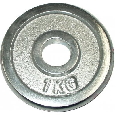 KUBIsport Kotouč chrom 1 kg 25 mm – Zboží Dáma