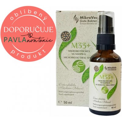 Mikroveda M33+ probiotický ústní sprej 50 ml – Zboží Dáma