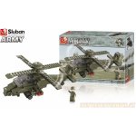 Sluban B65705 Army útočná helikoptéra G7 set 204 ks – Zboží Dáma