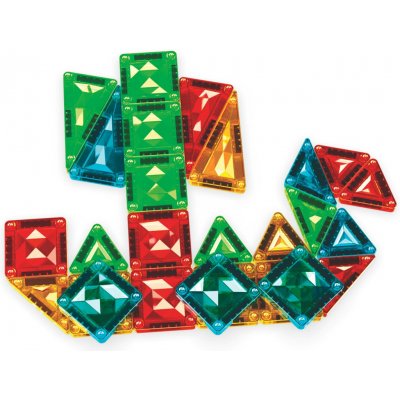 Geomag Magnetic Tiles Gems mini 26 – Zboží Dáma