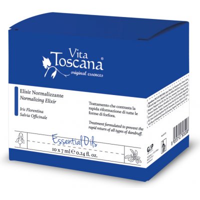 Vita Toscana Elisir Normalizante léčebné sérum proti lupům 10 x 7 ml – Zbozi.Blesk.cz