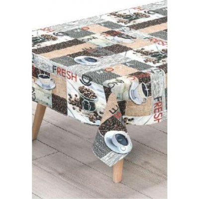 Impol Trade Ubrus PVC 80A ranní káva návin 20 mx140 cm – Sleviste.cz