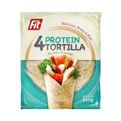 Fit Proteinové Tortilla placky 4ks 240 g – Sleviste.cz