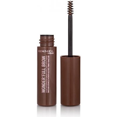 Rimmel london Wonder'Full 24H Eyebrow Mascara 002 Medium Brown 4,5 ml – Zboží Dáma