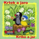 Krtek a jaro omalovánky čtverec