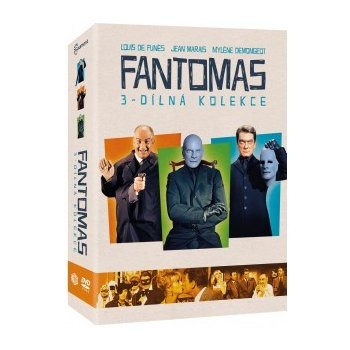 Fantomas:Kolekce / Trilogie DVD