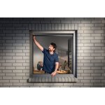 Tesa Skládací teleskopický ALU rám se sítí proti hmyzu na okna 55214-00000-00 bílý rám – Hledejceny.cz