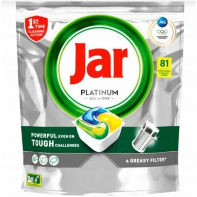 Jar Platinum All in One Yellow Kapsle do myčky 81 ks – Zboží Dáma