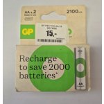 GP ReCyko AA 2100mAh 2ks 1032222211 – Zboží Živě