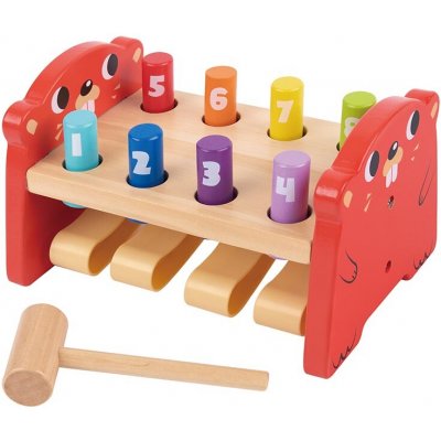 TookyToy Zatloukání kolíků – Zboží Dáma