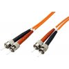 síťový kabel EFB 21.42.9719 Optický patch, ST-ST 50/125 (multi mode), duplex, OM2, LSOH,15m