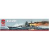 Sběratelský model Airfix Classic Kit VINTAGE loď A04204V Bismarck 1:600