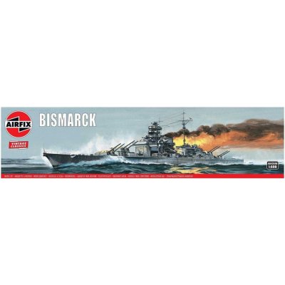 Airfix Classic Kit VINTAGE loď A04204V Bismarck 1:600 – Hledejceny.cz