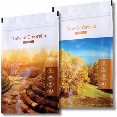 Energy Taiwan Chlorella 200 tablet + Raw Ambrosia pieces 100 g